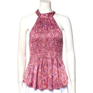 Cinq à Sept silk top